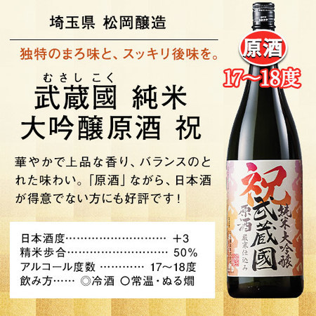 ≪ネット限定★超お得！≫祝い大吟醸原酒飲みくらべ一升瓶５本組