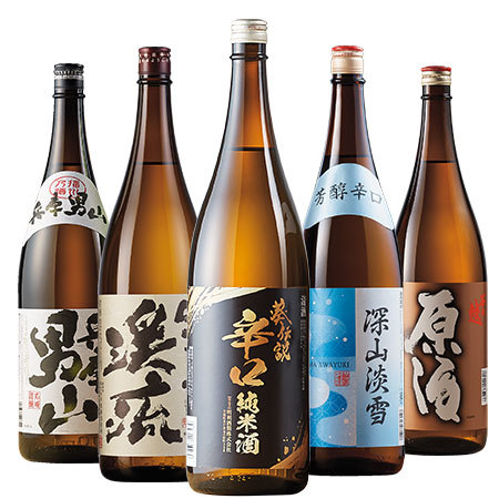 ≪４０％オフ！≫家呑み応援！晩酌セット一升瓶５本組