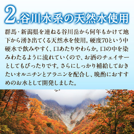 利酒師が考えた冷まし水（４８本セット）