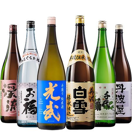 ≪ネット限定セット≫２０２０燗酒金賞受賞酒一升瓶６本組