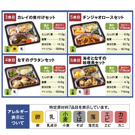 宅菜便　塩分２．１ｇ以下のおかず１０食セット