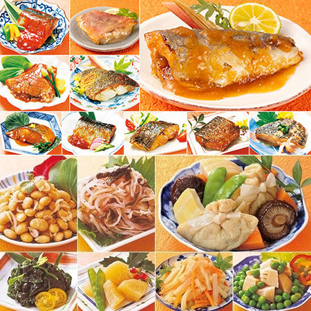 ≪ネット限定★単品販売≫美味まるごと魚三昧と京のお惣菜祭り７月分　７日前後お届け