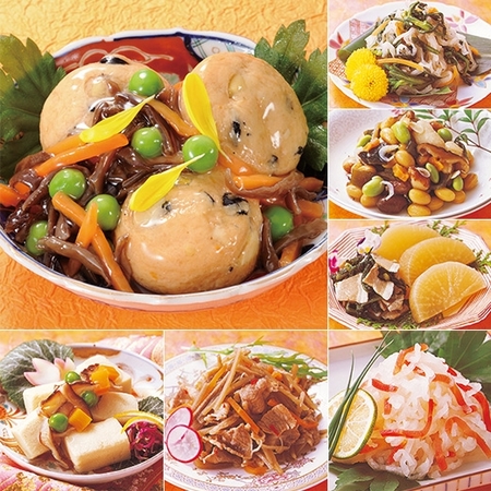 ≪ネット限定★約２５％オフ≫京のお惣菜祭り１４袋版Ｗコース【１月分】　７日前後お届け