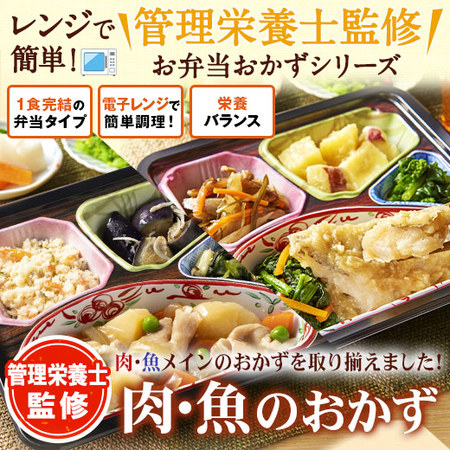 ≪ＷＥＢ限定★特別セット≫宅菜便　ボリューム御膳！お肉・お魚２０種２０食