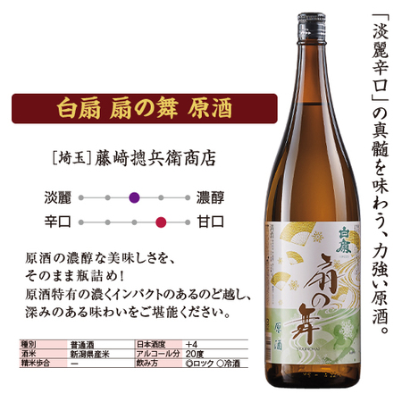 白扇　扇の舞　原酒