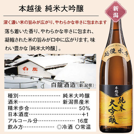 ≪５５％ＯＦＦ≫特割！６酒蔵の純米大吟醸飲みくらべ一升６本組【第４弾】