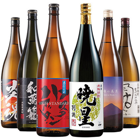 ≪５０％ＯＦＦ≫特割！薩摩六蔵いも焼酎飲みくらべ一升瓶６本組