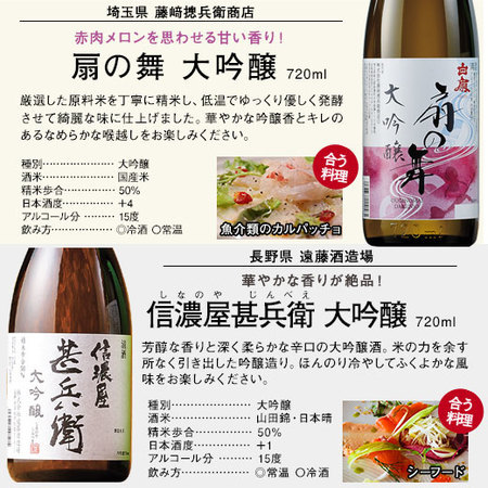 ≪５０％ＯＦＦ！！≫特割！全国１２酒蔵の大吟醸飲みくらべ１２本組【第２弾】
