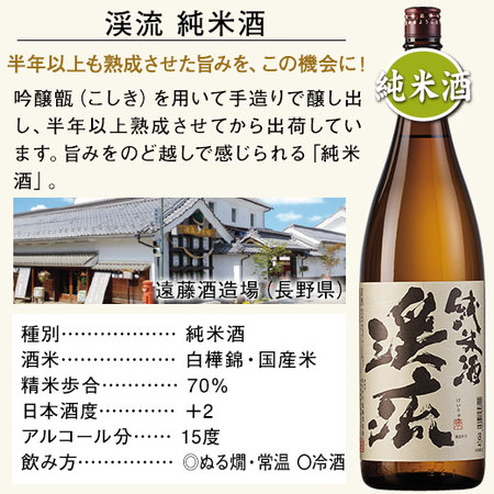 ≪ギフトバッグ付！≫家呑み応援！晩酌セット一升瓶６本組【第２弾】