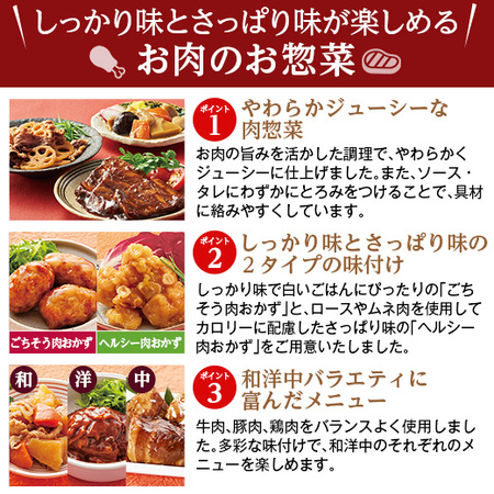 ≪ＷＥＢ限定！≫お肉のお惣菜セット２０袋セット