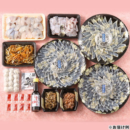 とらふぐ刺身盛ふぐちり豪華セット正月