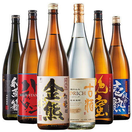 ≪５１％ＯＦＦ！≫特割！九州六蔵いも・麦・米焼酎飲みくらべ一升瓶６本組【第３弾】