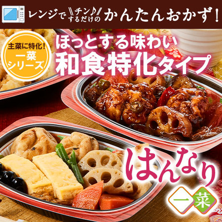 宅菜便　はんなり一菜お試し１５食Ａセット