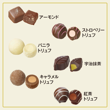 グレイシャス　トリュフアソートメント【５日前後お届け】