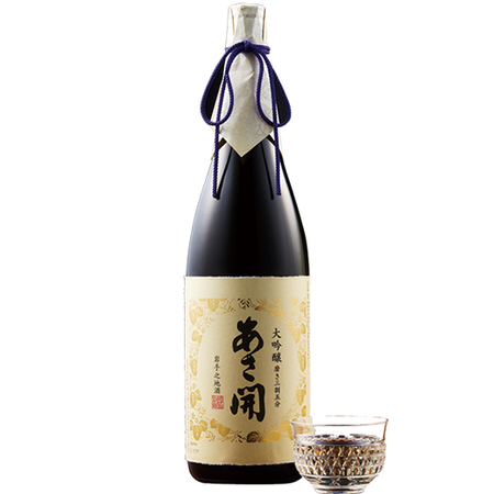 大吟醸　磨き三割五分　あさ開