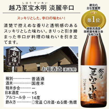 ≪４６％ＯＦＦ！≫特割！本場新潟・東北の地酒飲みくらべ一升瓶６本【第５弾】