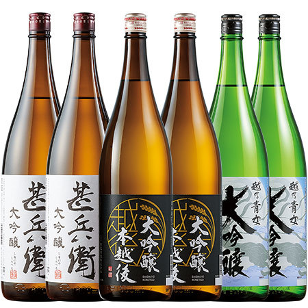 ≪４５％ＯＦＦ！≫ベルーナオリジナル受賞酒一升瓶６本組