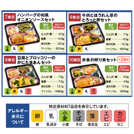 宅菜便　塩分２．１ｇ以下のおかず１４食セット