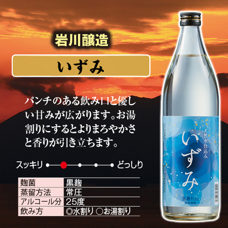 ≪プレゼント付！５１％ＯＦＦ！！≫特割！薩摩六蔵芋焼酎飲みくらべ９００ｍｌ