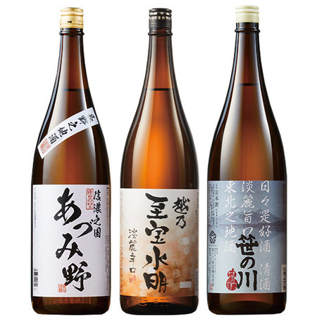 ≪特別送料無料★４７％ＯＦＦ！≫全国地酒飲みくらべ一升瓶３本組