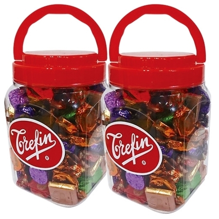 トレファン１ｋｇのたっぷりチョコ×２箱【ホワイトデー期間お届け】