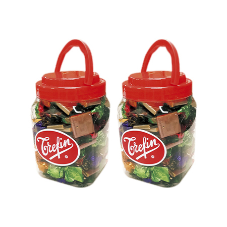 ≪早期割引★５％ＯＦＦ≫トレファン　１ｋｇのたっぷりバラエティボックス２箱【バレンタイン期間お届け】