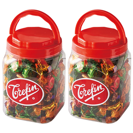 ≪ＶＤお届け≫トレファン１ｋｇたっぷりチョコ＆タフィ２箱