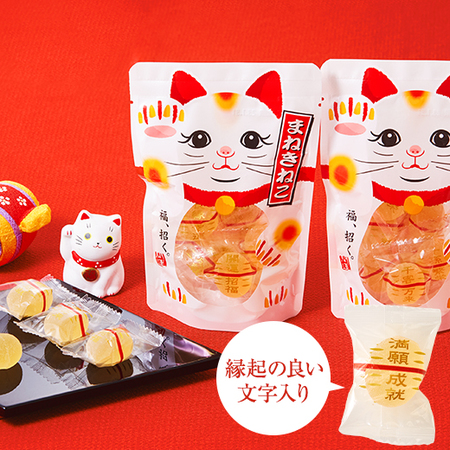 ≪ＷＥＢ限定★約５１％オフ！在庫販売！≫まねきねこ小判ゼリー２袋セット【５日前後お届け】