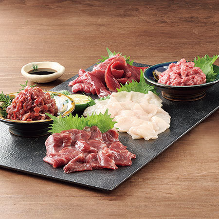 馬刺し 菅乃屋 公式通販サイト】|【単品】鮮馬刺しブロック上赤身(80g)