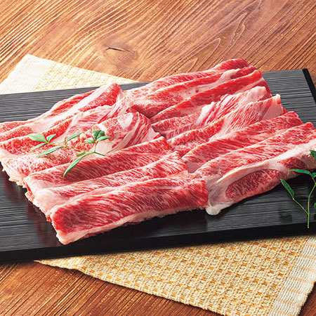 『敷島黒梅牛』肩ロースすき焼き用