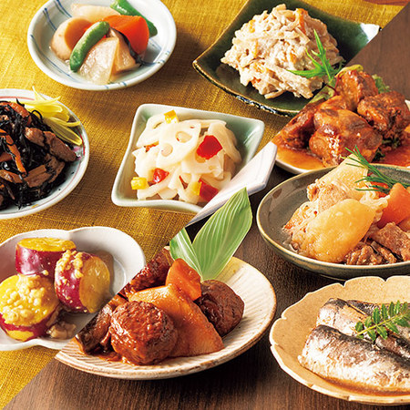 お手軽小鉢と国産素材のおかず