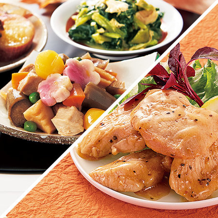 匠のおそうざいとヘルシー肉おかず