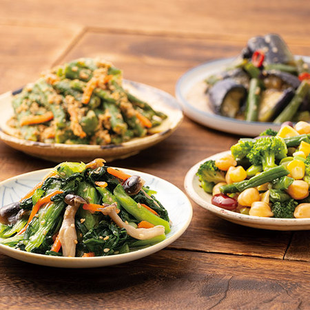 野菜を楽しむ　シャキっと惣菜