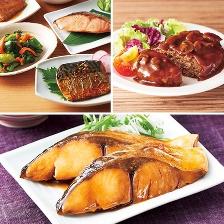 美味まる魚と野菜習慣とごちそう肉