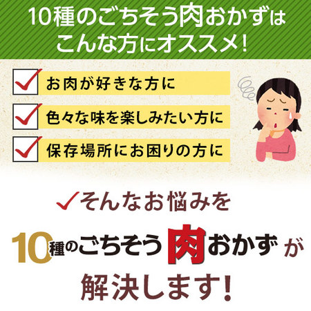 １０種のごちそう肉おかず