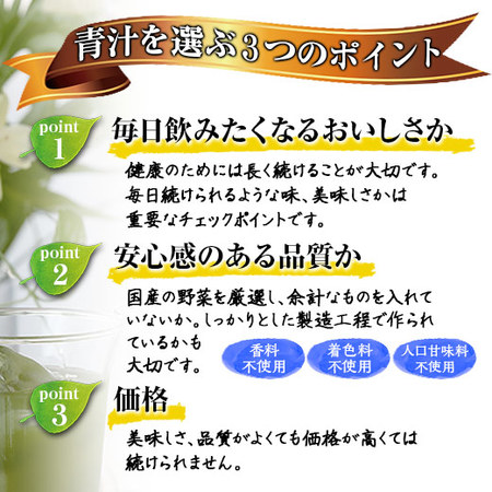Ｅ厳選国産野菜　まもる青汁３箱