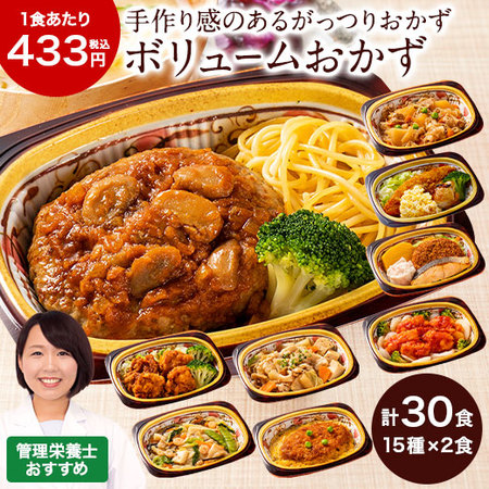 宅菜便　ぬくもり一菜お試し３０食セット