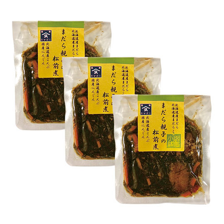 まだら親子の松前煮