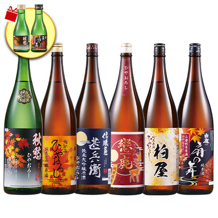 まとめて６蔵純米系ひやおろし原酒一升瓶６本組【早期特典】