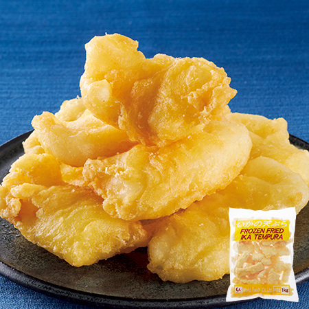 ぷりっとやわらか！いかの天ぷら