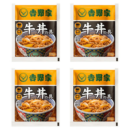 吉野家　牛丼の具４袋