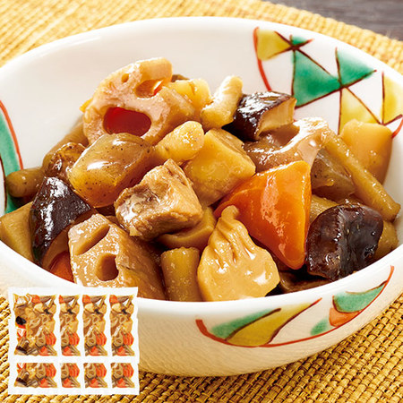 ◆７種の具材をじっくり炊いた筑前煮８袋【よりどり対象商品】