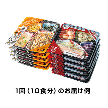 宅菜便　お魚づくしのこだわり御膳10食【単品】