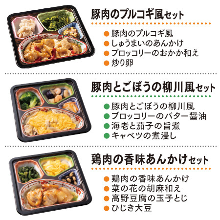 宅菜便　健康応援御膳21食セット【単品】