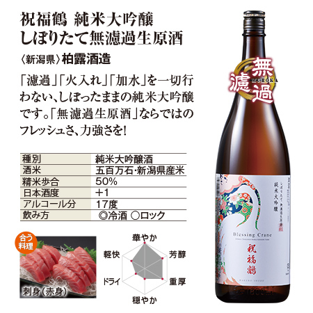 しぼりたて新酒純米大吟醸生原酒飲みくらべ３本組