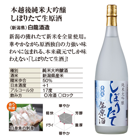 【早期特典】まとめて６蔵しぼりたて新酒生原酒一升瓶６本組　１２月上旬より順次
