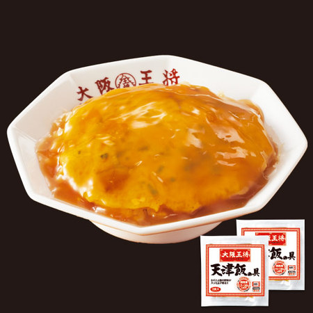 大阪王将　天津飯の具４食