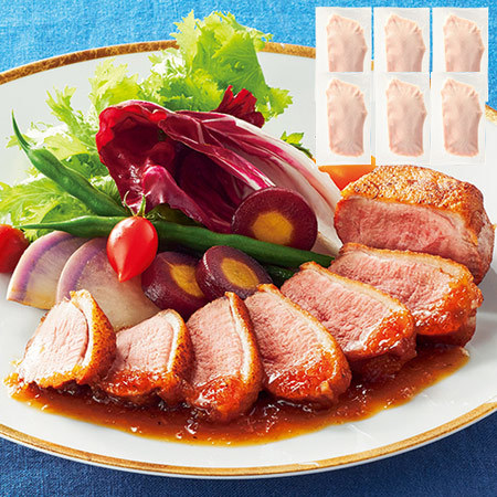 ≪ＷＥＢ限定★約５５％オフ！≫あい鴨むね肉ステーキ６袋