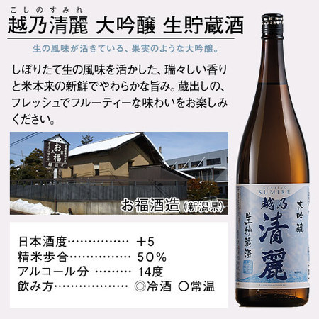 ≪ＷＥＢ限定★６５％ＯＦＦ≫特割！５酒蔵生貯蔵大吟醸飲比一升瓶５本組＋純米吟醸１本