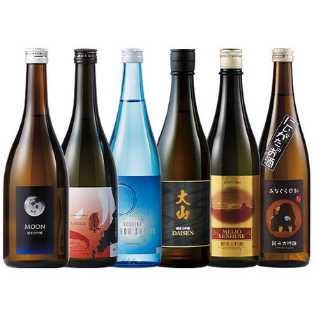 ≪会員様限定★タイムセール≫ワイングラスで飲む純米大吟醸６蔵＜第３弾＞（720ml×6本）